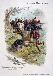 Repression at Brazzaville, August 1896