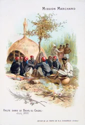 Rest at Bahr-el-Ghazal
