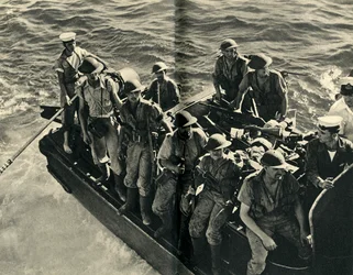 Return of a Landing Party of Royal Marines, World War II