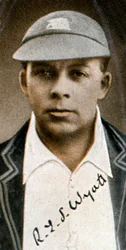 Robert Elliot Storey Wyatt, Quiet Wyatt, All-Round Cricketer, 1935
