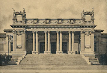 Rome - Valle Giulia. National Gallery of Modern Art. Bazzani, 1910, 1910