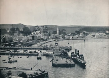 Rothesay - The Landing-Stage and Esplanade