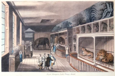 Royal Menagerie, Exeter Change, Strand, London, c. 1820