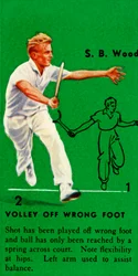 S. B. Wood - Volley Off Wrong Foot