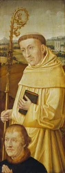 Saint Bernard with Donor [obverse], probably early 20th century