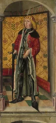 Saint George and Saint Sebastian, ca. 1480