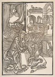 Saint Jerome Extracting a Thorn from the Lion