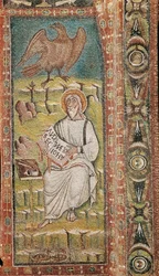 Saint John the Evangelist. Byzantine mosaic. 6th century