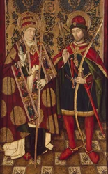 Saints Fabian and Sebastian, 1475-1499