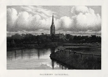 Salisbury Cathedral, Wiltshire, England, 19th Century