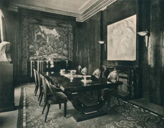 Salle A Manger Dans LHotel DUn Collectionneur, 1925