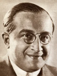 Sam Eckman Jr, head of the MGM organisation in Great Britain, 1933