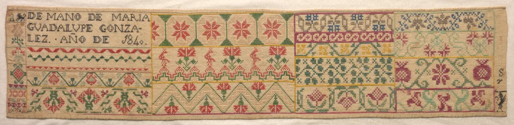 Sampler, 1840