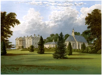 Sandbeck Park, Yorkshire, home of the Earl of Scarborough, c1880