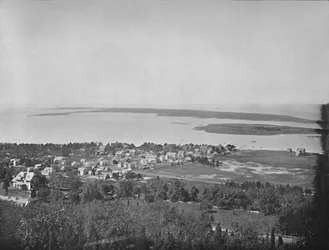 Sandy Hook, from Highland Light, New Jersey
