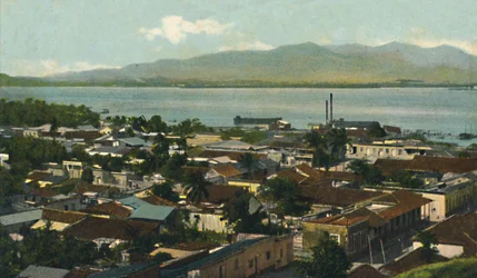 Santiago de Cuba. Partial view, c1910