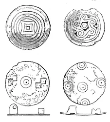 Saxon fibulae, 1910