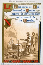 Scene from the life of Bertrand du Guesclin