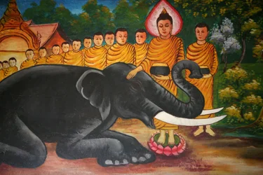 Scene from the Life of the Buddha