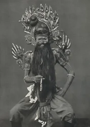 Actor as Guruswamin, the Chief of Spiritual Teachers, 1926