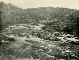 Second Basin, South Esk River, 1901