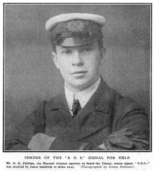 Sender of the S. O. S. Signal for Help