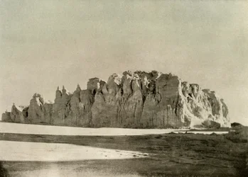 Serrated Edge of Glacier South of Cape Borne, Ross Island