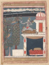 Setmalar Ragini: Folio from a ragamala series Garland of Musical Modes, ca. 1630-40