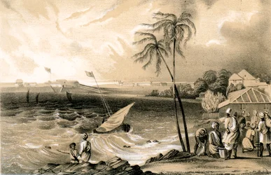 Setting in of the monsoon, Cannanore Fort