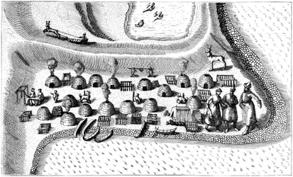 Settlement in Russian Lapland, 1594