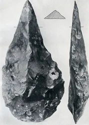 Sharp pointed implements, from Henley, Oxfordshire