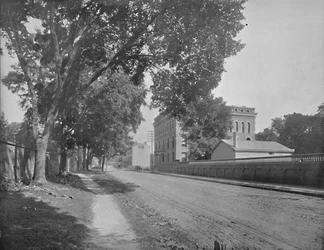 Sheffield Hall, Yale College, New Haven, Connecticut