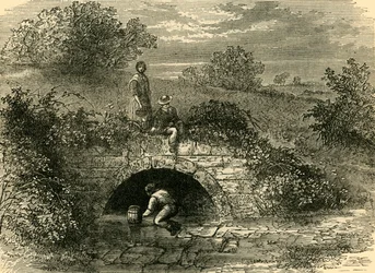 Shepherds Well in 1820, c1876