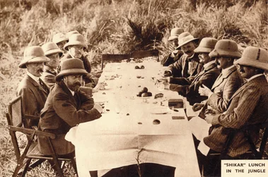 Shikar Lunch in the Jungle