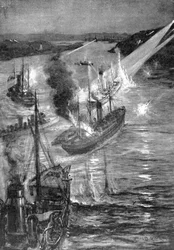 Ship Battle at the Russo-Japanese War