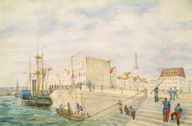 Ships at a Port
