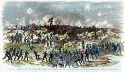 Siege of Petersburg, Virginia, American Civil War, 30 July 1864