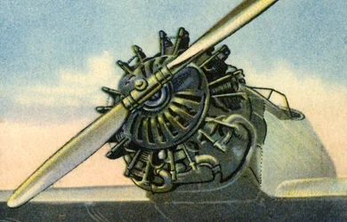Siemens Sh 20 60 horse power aircraft engine