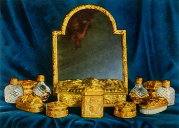 Silver-Gilt Toilet Service