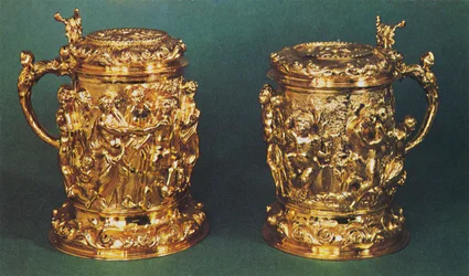 Silver-Gilt Tankards