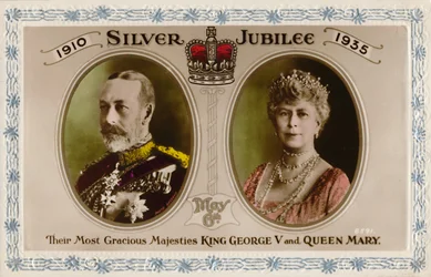 Silver Jubilee 1910-1935, May 6th - King George V and Queen Mary