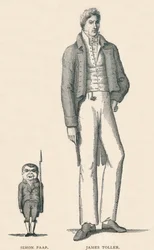 Simon Paap and James Toller, c1894
