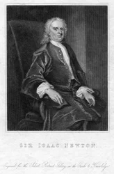 Sir Isaac Newton, English mathematician, astronomer and physicist