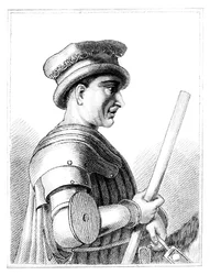 Sir John Hawkwood, English Mercenary or Condottiere in 14th Century Italy