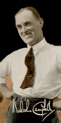 Sir Malcolm Campbell, 1885-1948, English Racing Motorist and Motoring Journalist, 1935