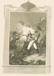 Sir Ralph Abercrombie in the Battle of Alexandria