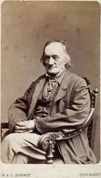 Sir Richard Owen, English naturalist and paleontologist, c 1880