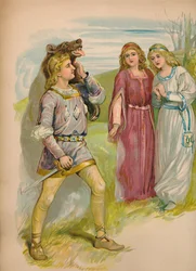 Snow-white and Rose-red