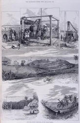 Solar Eclipse Observatory, Nicobar Islands, c1875