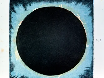 Solar Corona and Prominences 1860-1870